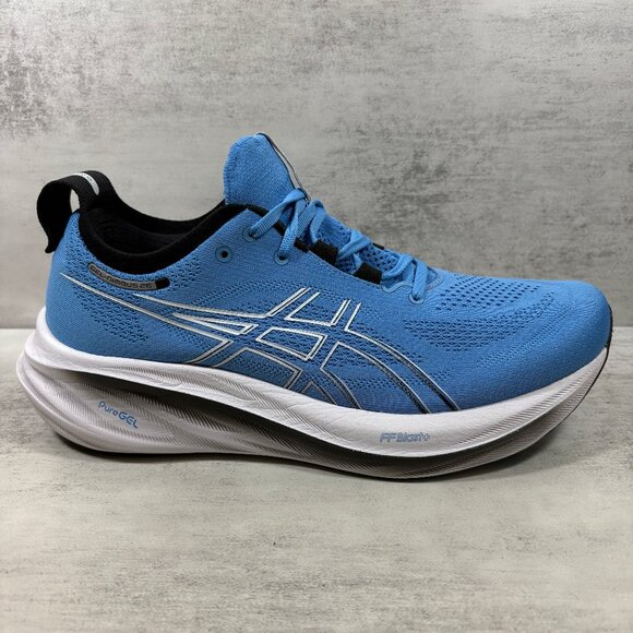 Asics Gel Nimbus 26 Running Shoes - Men\'s Size 10.5 - Blue main image 7